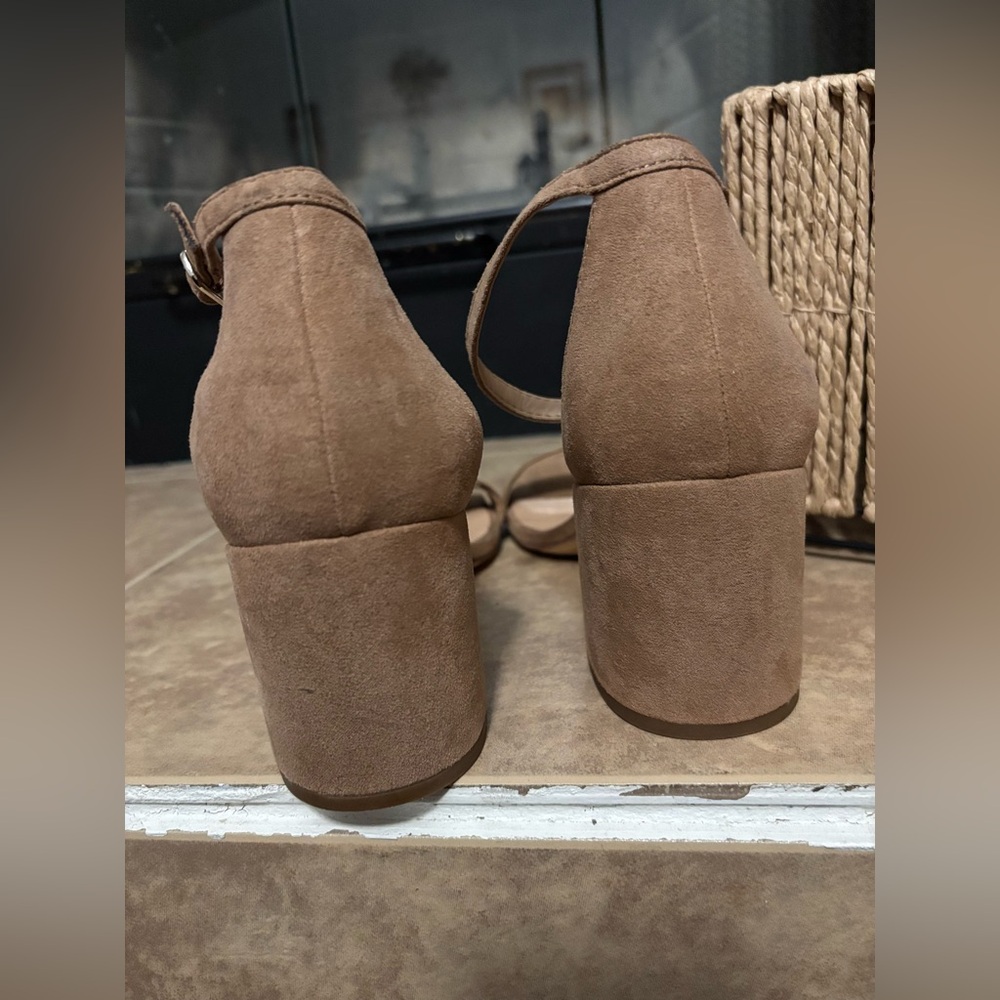 Target Tan Textile Flats - Picture 7 of 7